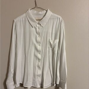 Lucky Brand soft and lightweight White Shirt women’s xl.